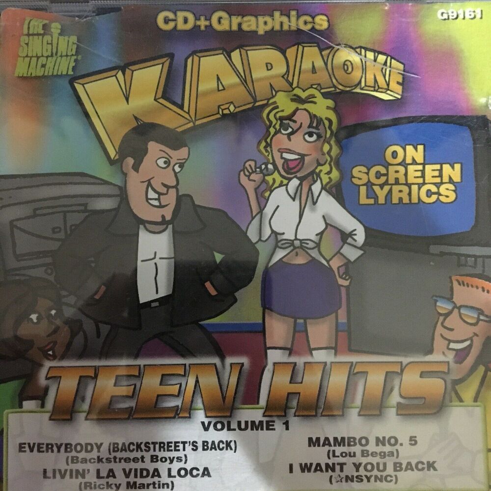 Teen Hits Vol. 1 [Audio CD+G, 047237916124] Various Artists Karaoke * BRAND NEW